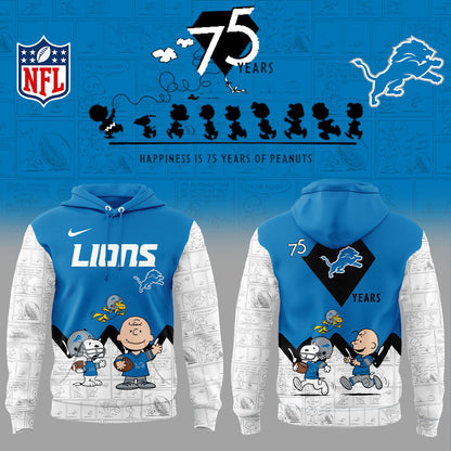 Limited Edition D.Lions 75th of Peanuts Hoodie