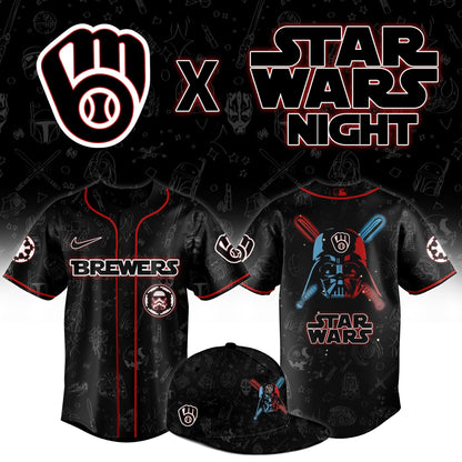 Milwaukee Brewers 2025 Star Wars Night Limited Jersey