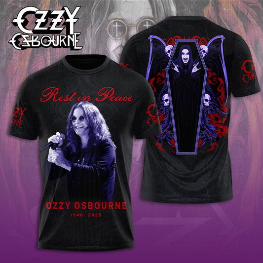 R.I.P Ozzy Osbourne Thank You For The Memories Shirt