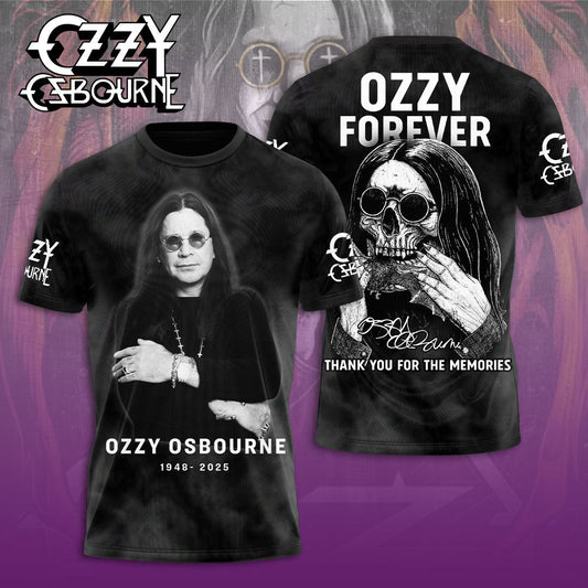 R.I.P Ozzy Osbourne Thank You For The Memories Shirt