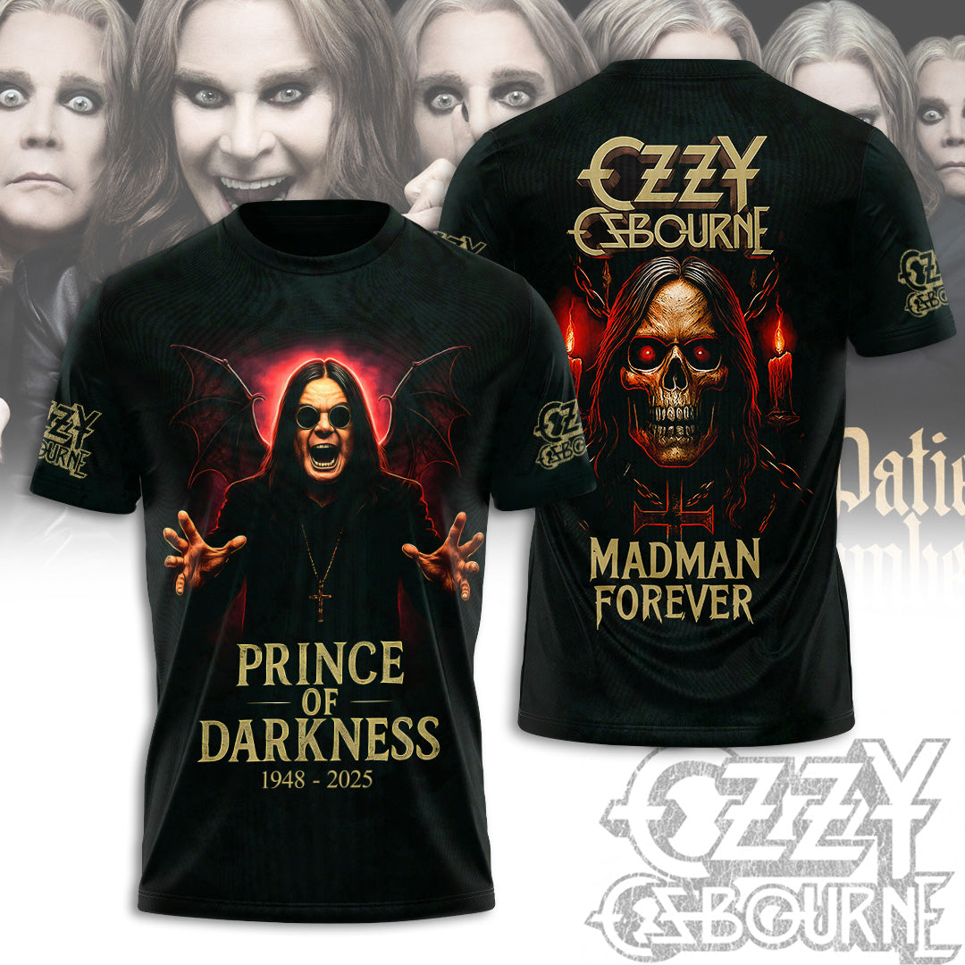 R.I.P Ozzy Osbourne Thank You For The Memories Shirt