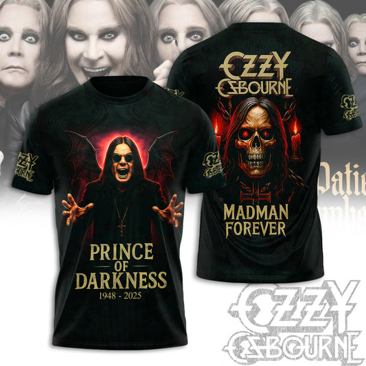 R.I.P Ozzy Osbourne Thank You For The Memories Shirt