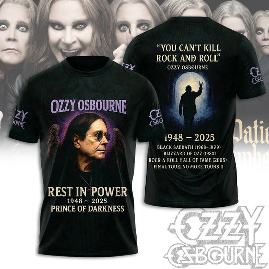 R.I.P Ozzy Osbourne Thank You For The Memories Shirt