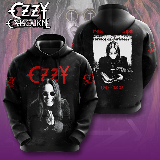 R.I.P Ozzy Osbourne Thank You For The Memories Hoodie