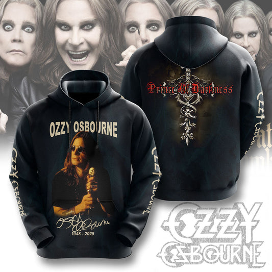 R.I.P Ozzy Osbourne Thank You For The Memories Hoodie