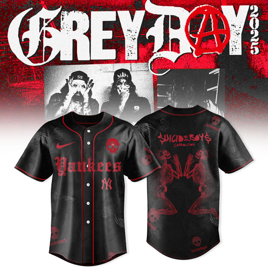 New York Yankees x $uicideboy$ GreyDay Tour Merch 2025