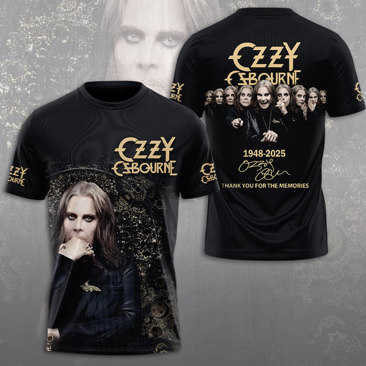 R.I.P Ozzy Osbourne Thank You For The Memories Shirt