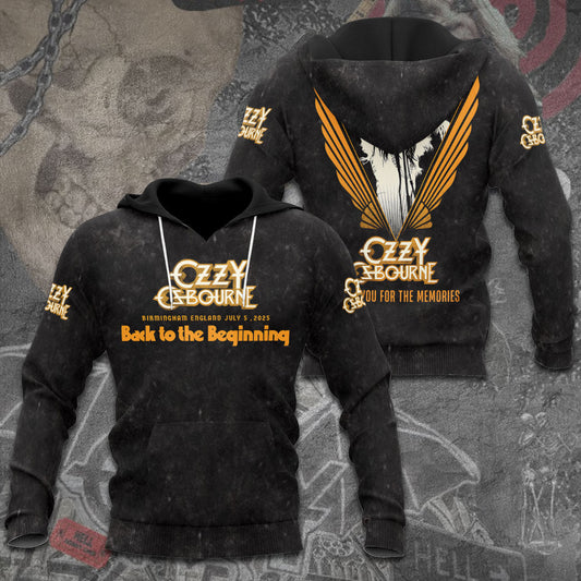 R.I.P Ozzy Osbourne Thank You For The Memories Hoodie
