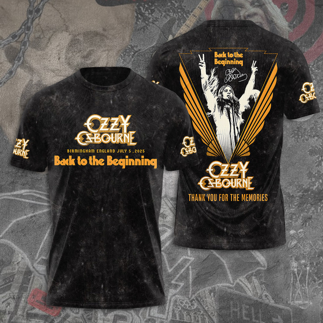 R.I.P Ozzy Osbourne Thank You For The Memories Shirt