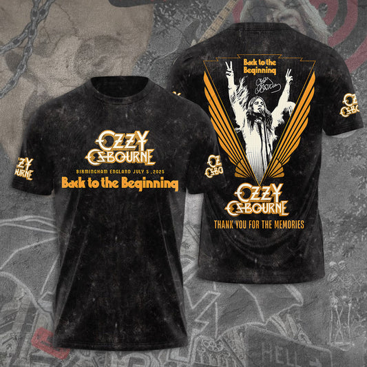 R.I.P Ozzy Osbourne Thank You For The Memories Shirt