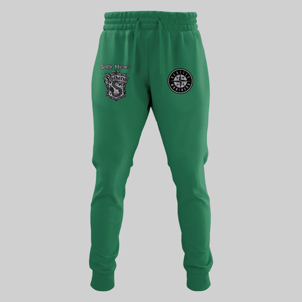 Seattle Mariners x Harry Potter Night Slytherin House Jersey