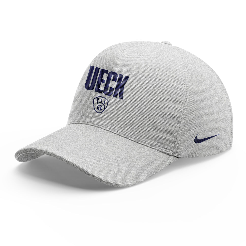 Honoring The Legend, Brewers Baseball Hall of Famer Bob Uecker Grey Zip Hoodie