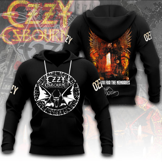 R.I.P Ozzy Osbourne Thank You For The Memories Hoodie