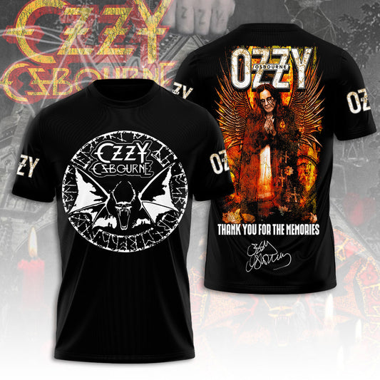 R.I.P Ozzy Osbourne Thank You For The Memories Shirt