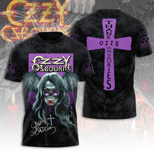R.I.P Ozzy Osbourne Thank You For The Memories Shirt