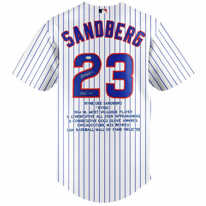 Ryne Sandberg 1959 2025 Jersey Editions Limited White