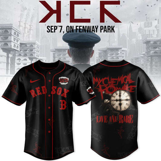 Boston Red Sox x Long Live The Black Parade - My Chemical Romance - Jersey