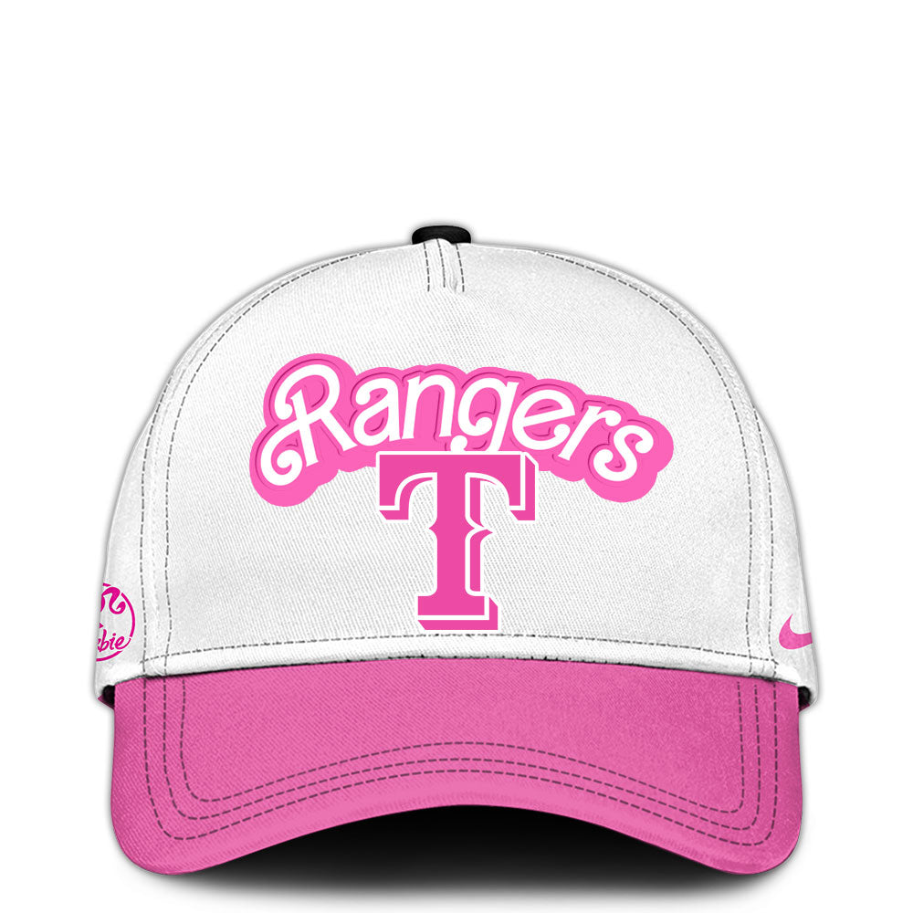 Texas  Rangers MLB x Barbie Night Game Limited Edition Jersey 2025 v2