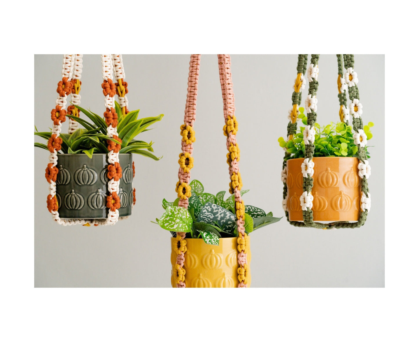 Boho Plant Hanger, Indoor Hanging Plant, Plant Hanger Long, Garden Decor, Boho Plant Holder, Plant Holder Outdoor, Mother Day Gift I46