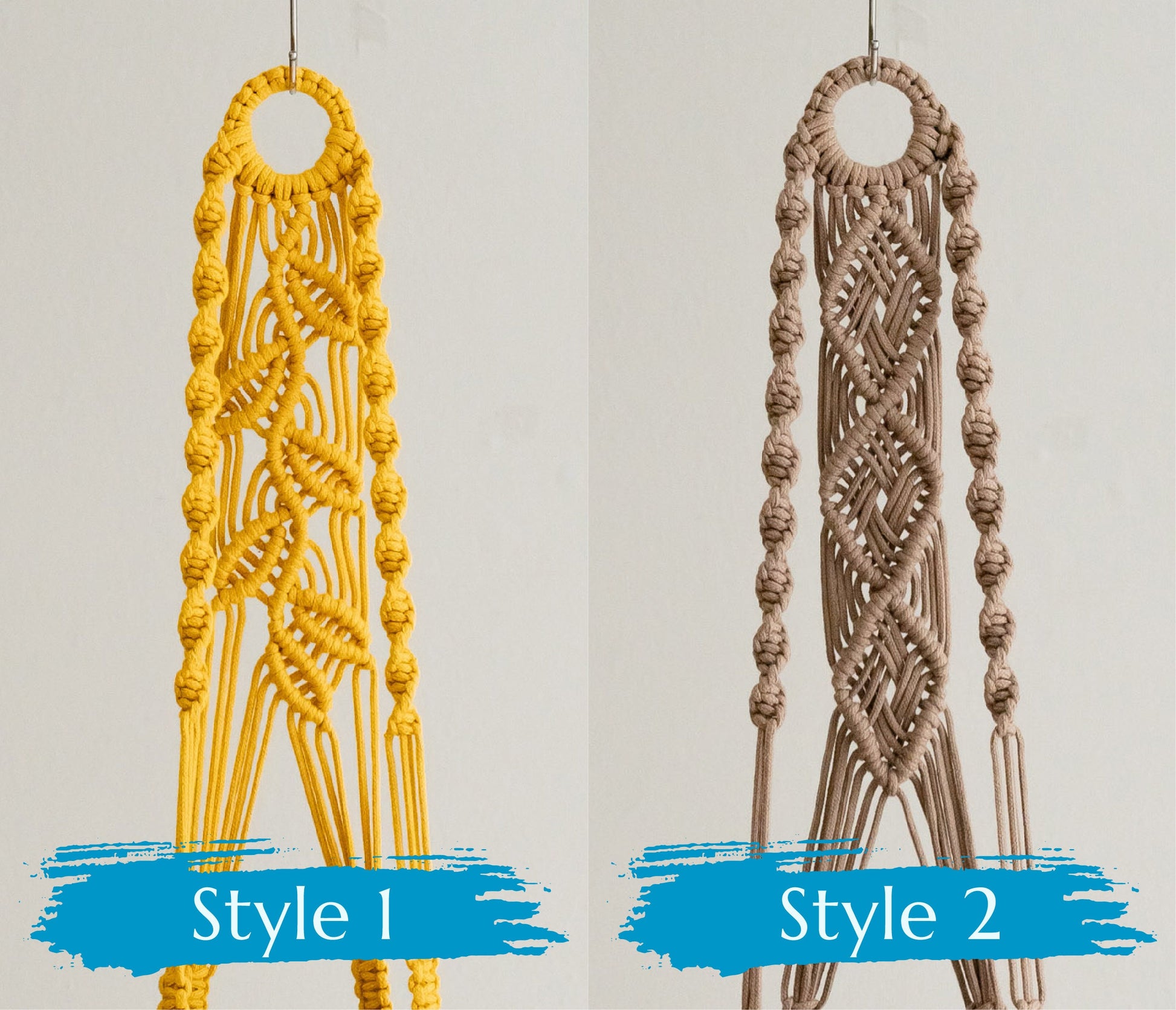Tassel Plant Holder, Plant Wall Hanger, Indoor Planters, Gardener Gift Idea, Fringe Plant Hanger, Macrame Home Decor, Planter Indoor I71