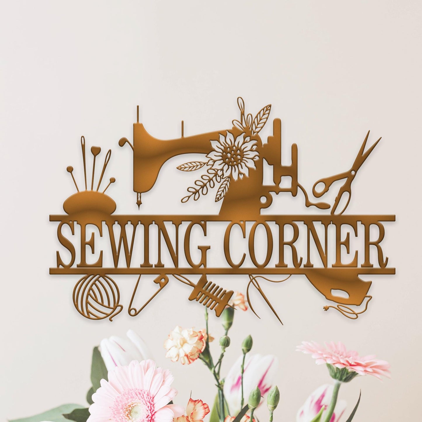 Personalized Sewing Machine Sign, Custom Sewing Room Sign, Quilting Sign For Sewing room Decor,Sewing Room Wall Decor, Gift for Mom, Grandma