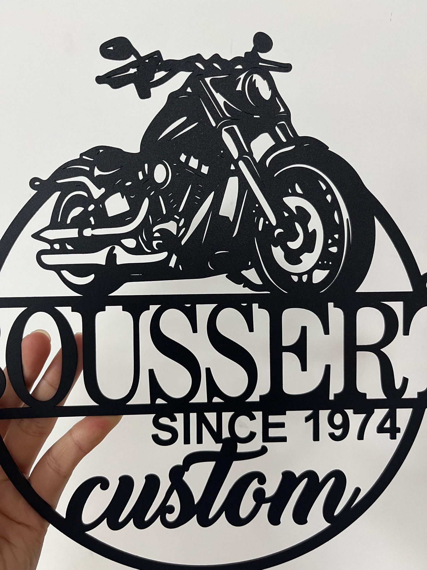 Personalized Motorcycle Metal Sign,Custom Motorcycle Garage Sign,Motorbike Wall Art,Motorcycle Name Sign,Housewarming Gift,Gift For Biker