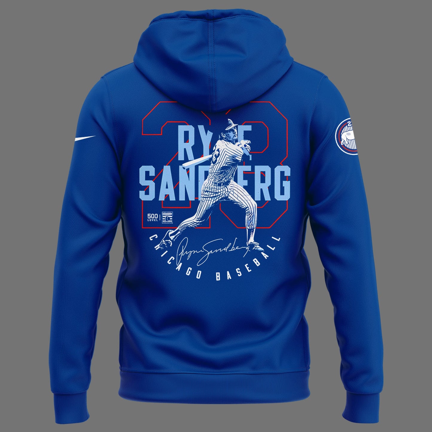 Special New Ryne Sandberg's legendary No. 23 Hoodie 2025