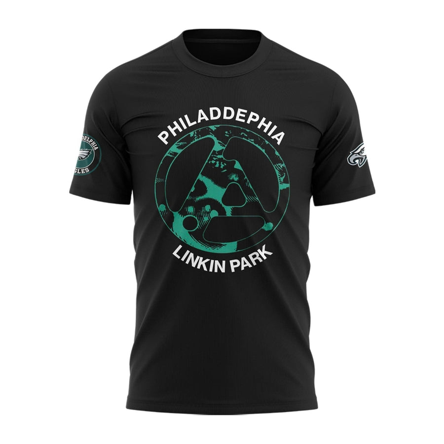 Limited edition Philadelphia Eagles x Linkin Park From Zero World Tour T-Shirt