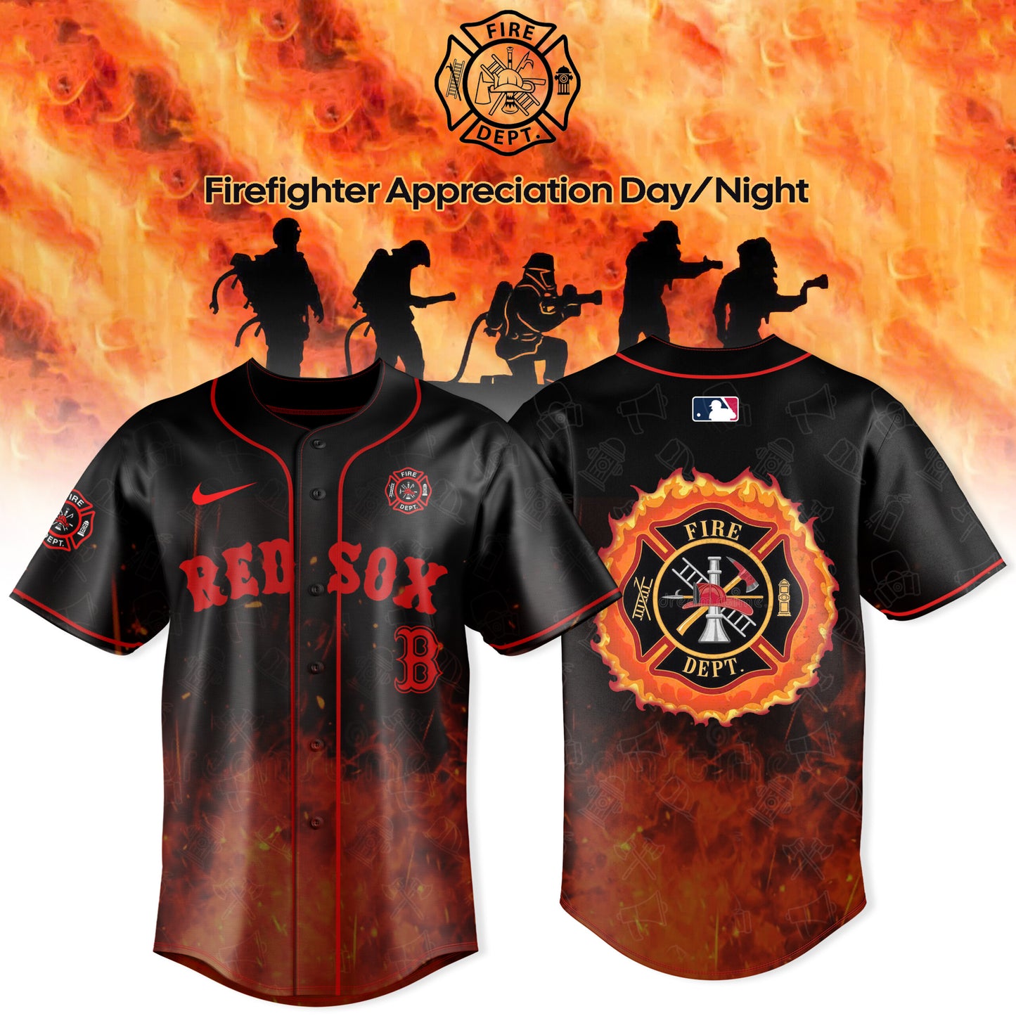 Strikeouts and Sirens - Honoring Our Firefighters