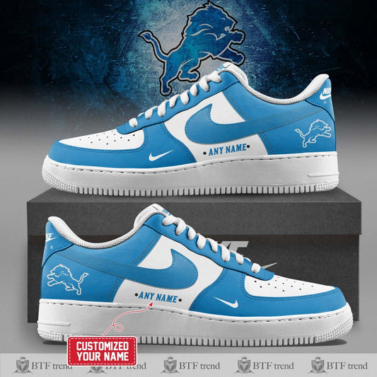Limited Edition Detroit Lions AF1 SNEAKER