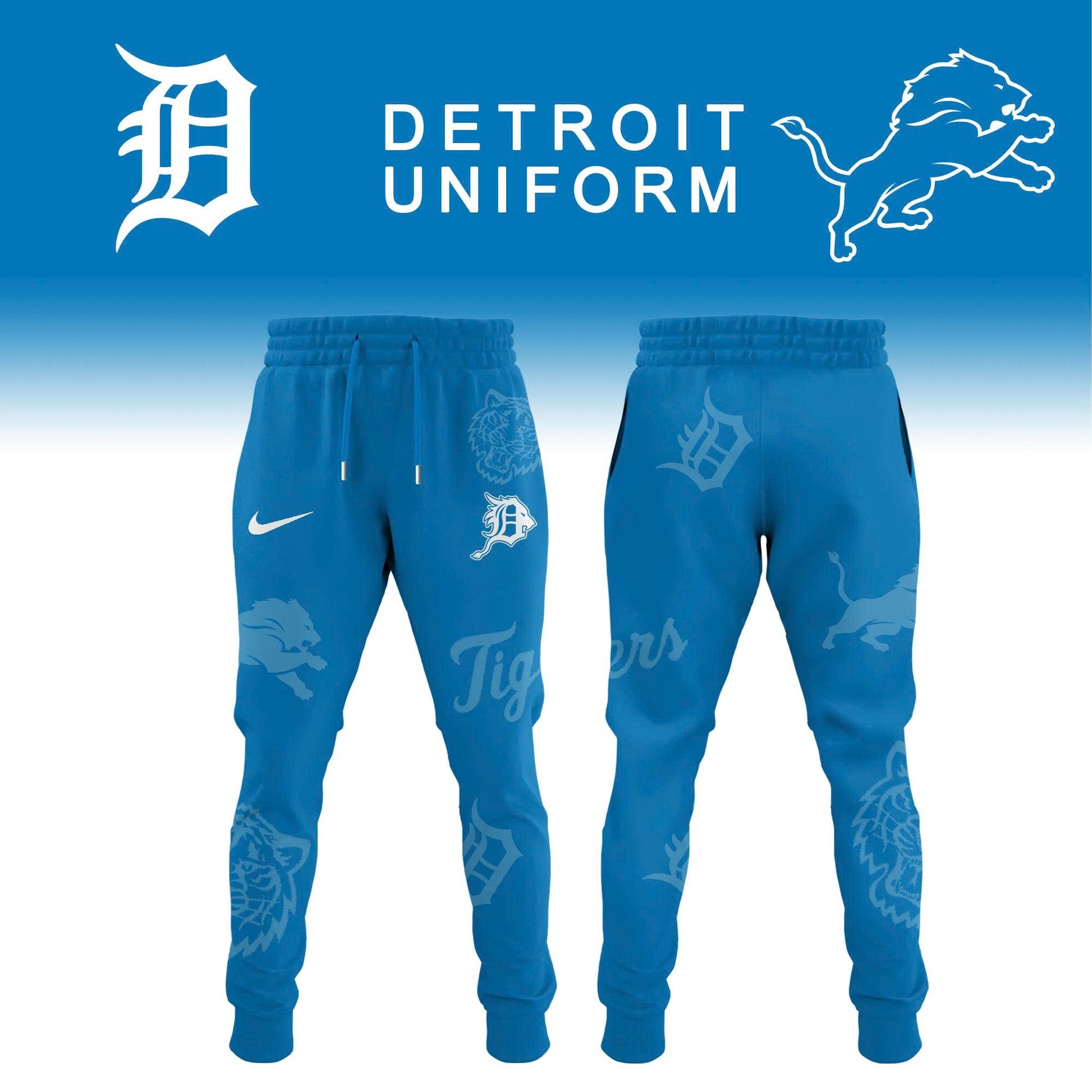 Detroit Tigers x Detroit Lion Limited Edition Jersey 2025